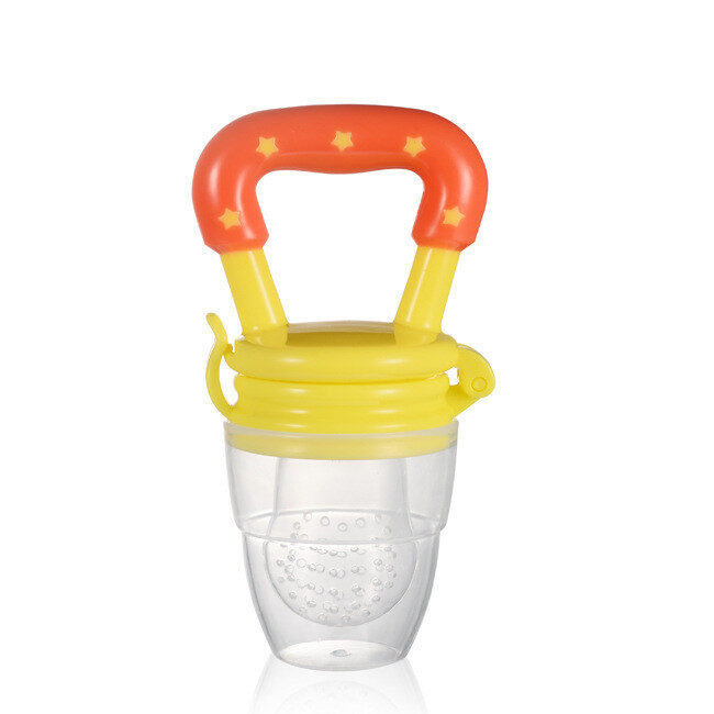 Baby Food Feeder with Pacifier Clip Holder Infant