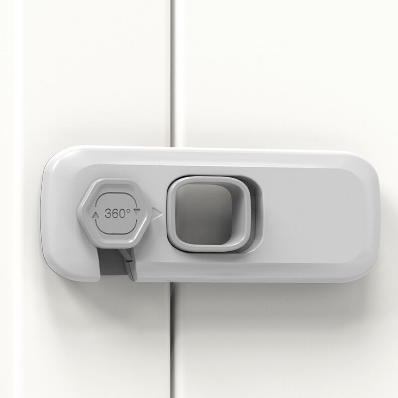 Home Refrigerator Lock Fridge Freezer Door Catch Toddler
