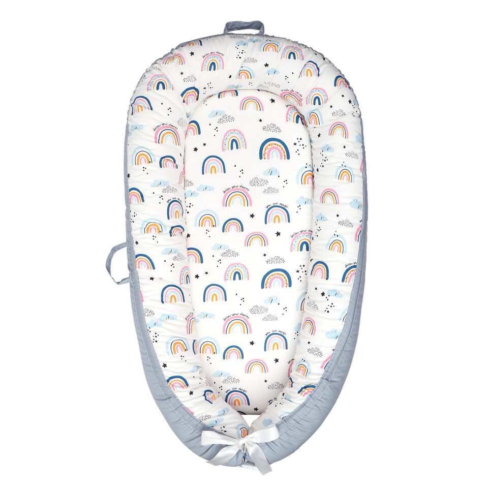 Baby Crib Bed Foldable Newborn Bionic Supplies