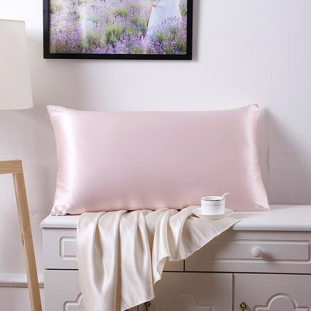Silk Pillowcase 100 19mommes Double-Sided