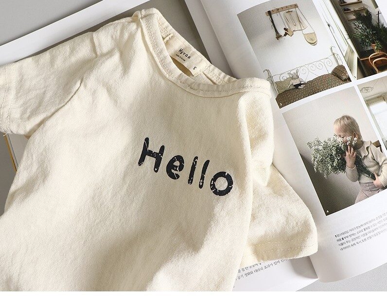 South Korea Ins Children's Clothing Summer Models