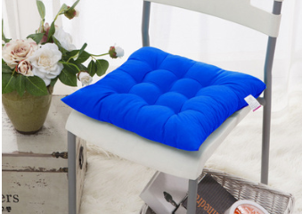 Solid Color Butt Cushion Dining Chair Seat Stool