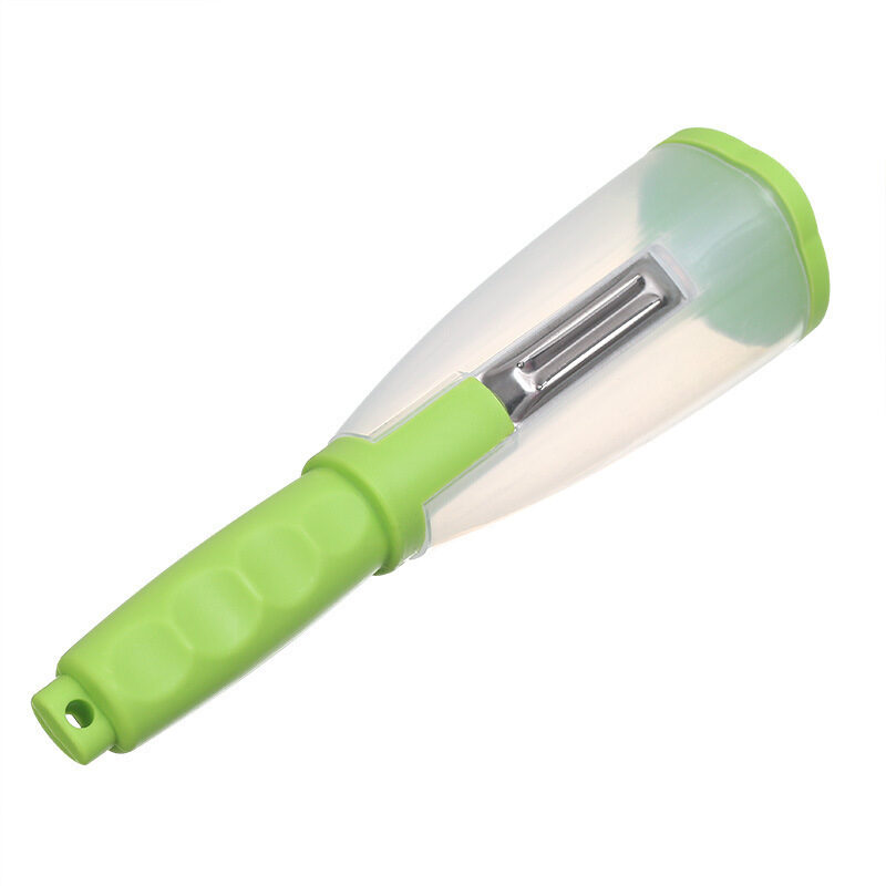 Multifunctional Storage Box Peeler Knife With Rubbish Bin