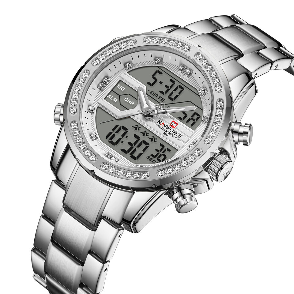 Business Quartz Men's Watch Stainless Steel Sports