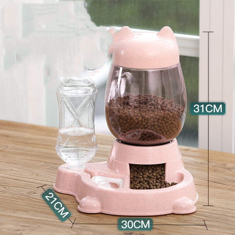 Cat Food Basin Water Automatic Feeder Dog Machine