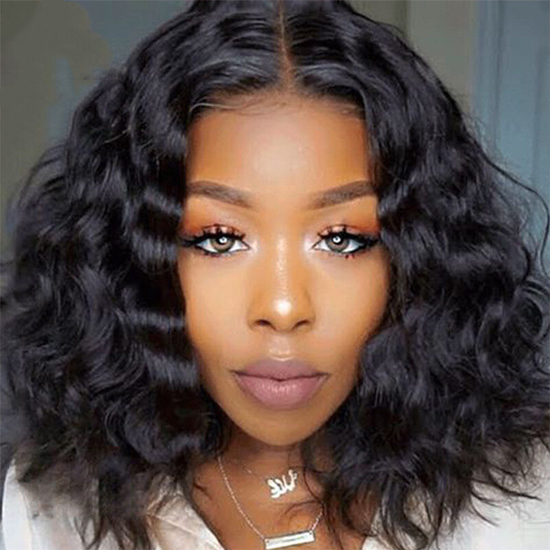European And American African Wigs Short Curly Hair