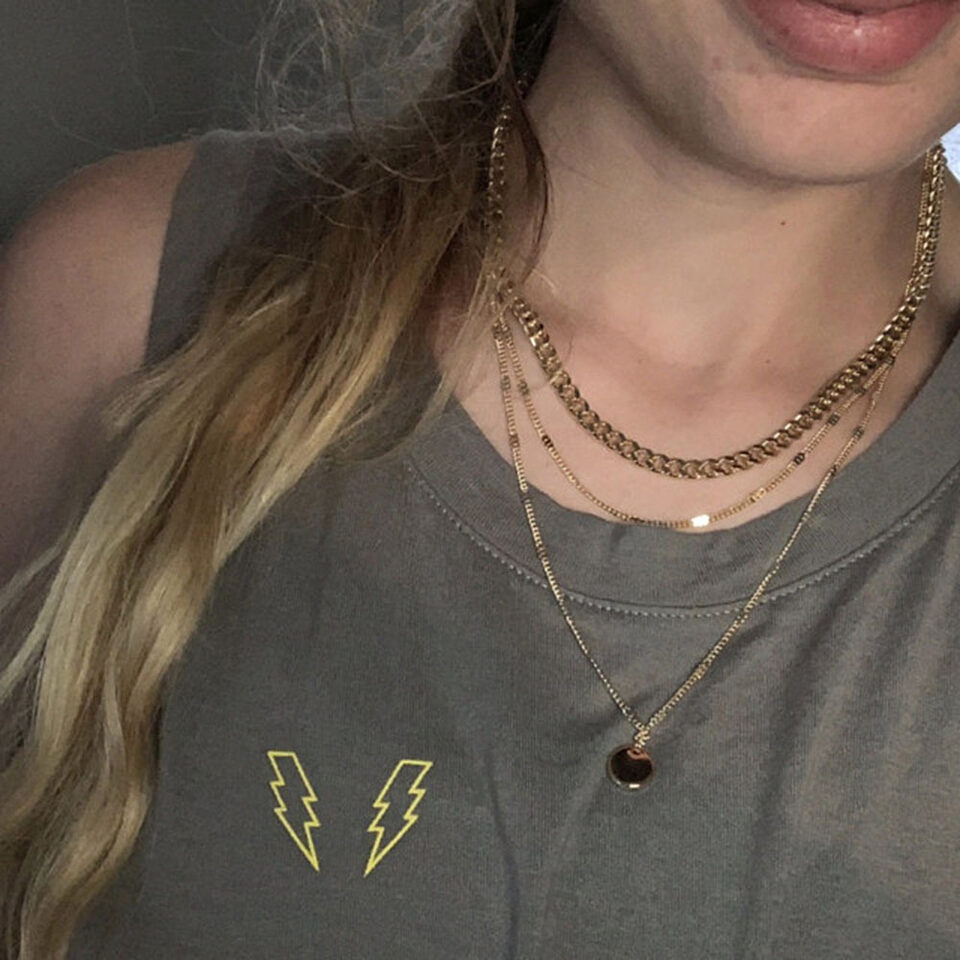 Fashion 3 Layer Necklace Multi