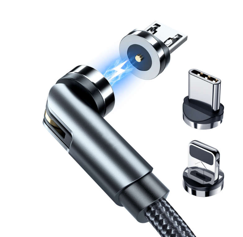 Essager Rotate Magnetic Cable 360 Degree USB Type