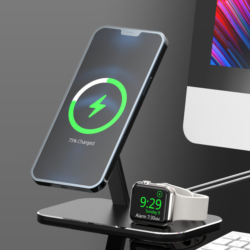 Alloy Storage Base Data Cable Accessories Watch Charging
