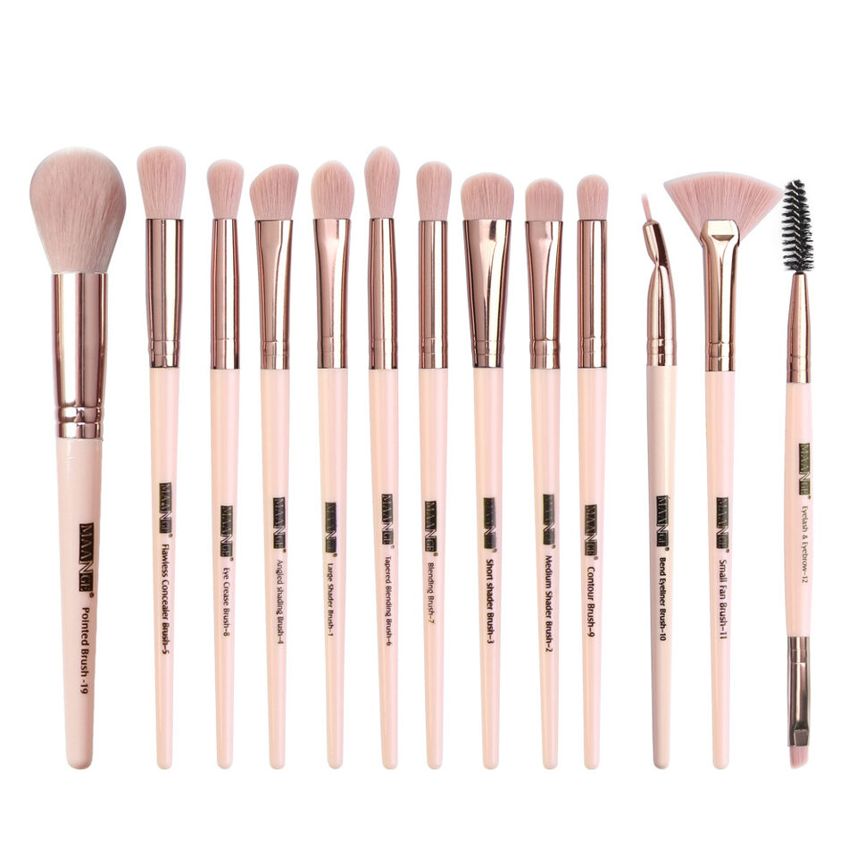 Maange 13 Eye Makeup Brush Set Eyeshadow Beauty
