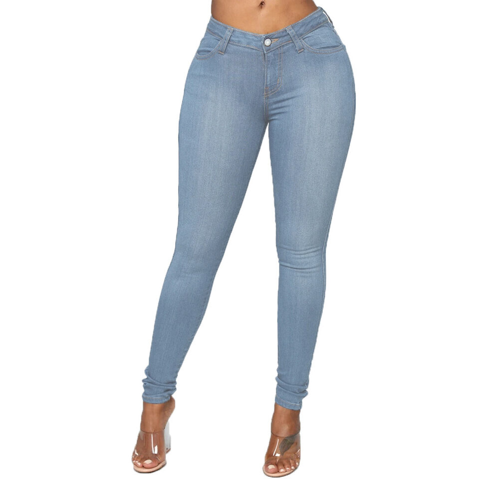Explosive Style Jeans Women European Women'S Skinny Pencil