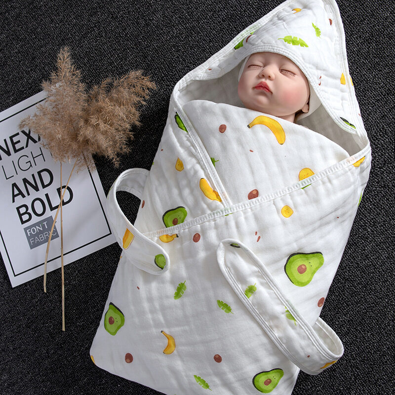Cotton Baby Blanket swaddling towel