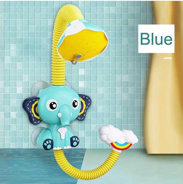 Bath Toys Baby Water Game Elephant Model Faucet