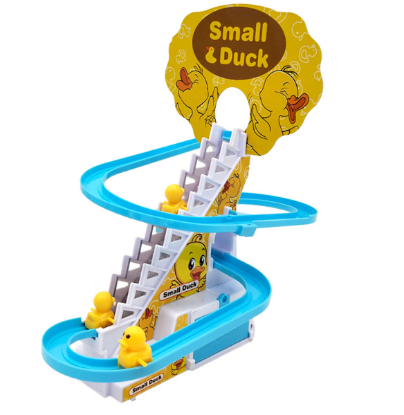 Little Duck Climbing Stairs Toy Penguin Automatic Ladder