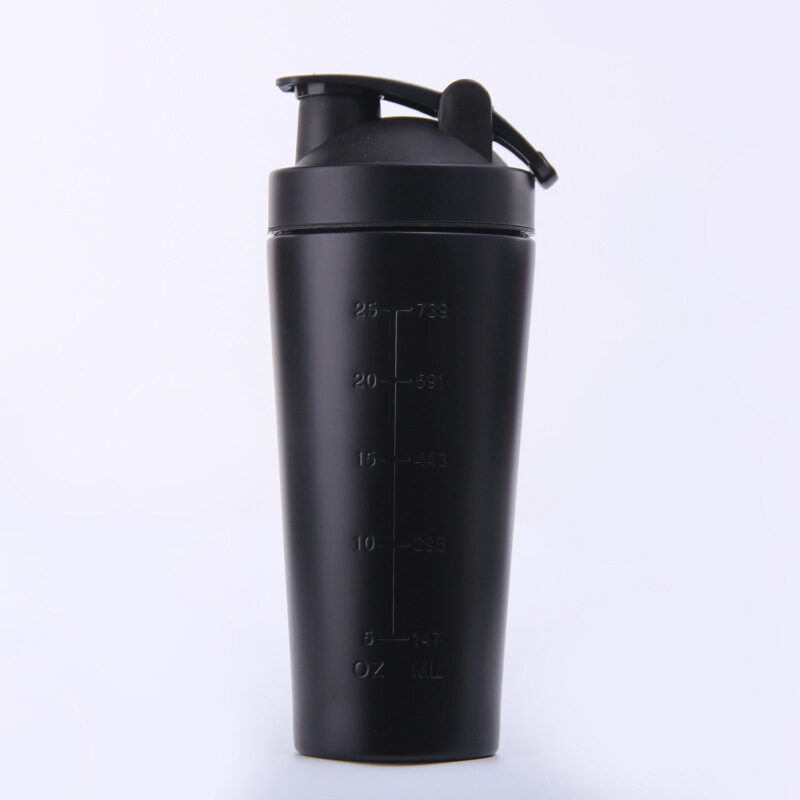 Factory Stainless Steel Protein Powder Shaker Cup Multifunctional
