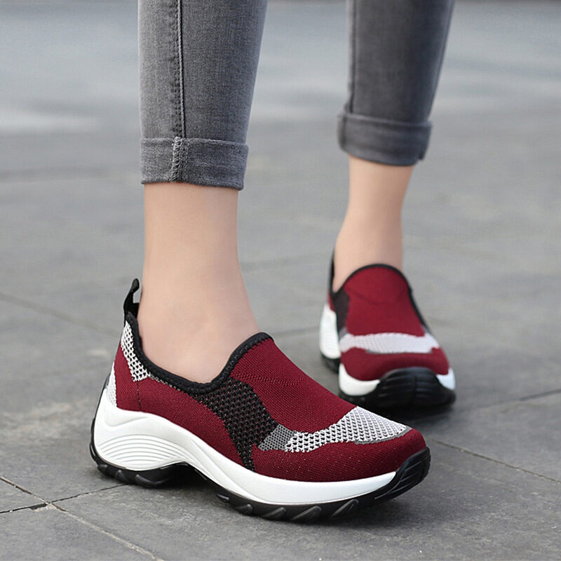 Ladies Casual Sports Mom Shoes Rocking