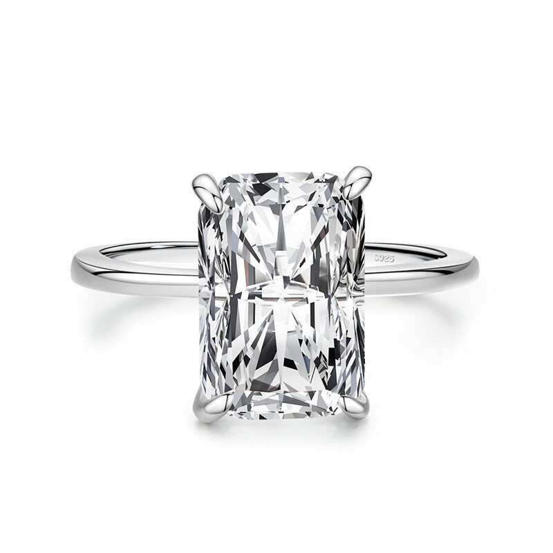 s925 Sterling Silver Light Luxury Exaggerated European