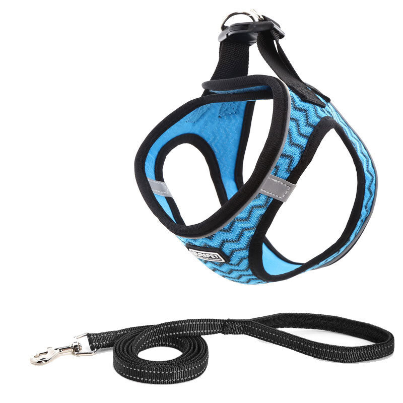Dog Chest Harness Traction Suit Clothes Chain Leash