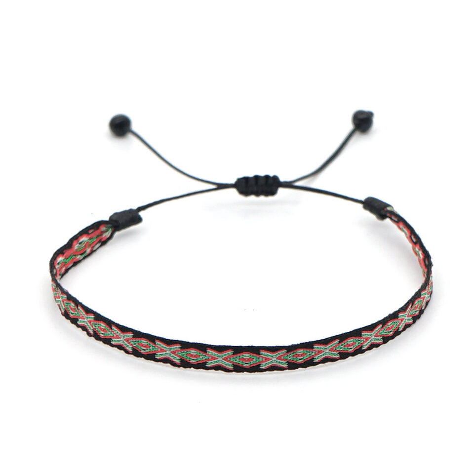 Kkbead Spanish Vintage Bohemian Style Nepal Ethnic Hand-Woven
