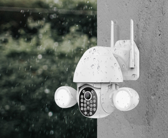 Double Fill Light Ball Machine 3Mp High-Definition Camera