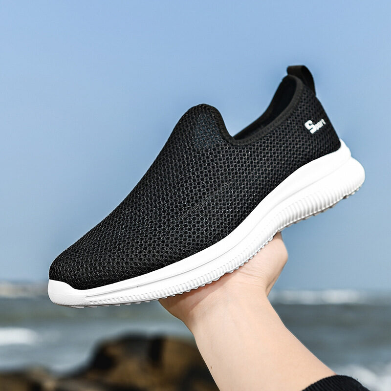 Mesh Shoes Men'S Large Size Breathable Casual Sneakers