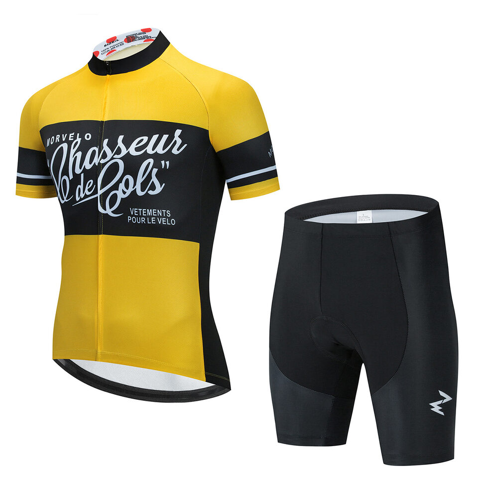 New Summer Short-Sleeved Cycling Jersey Suit Breathable Bicycle