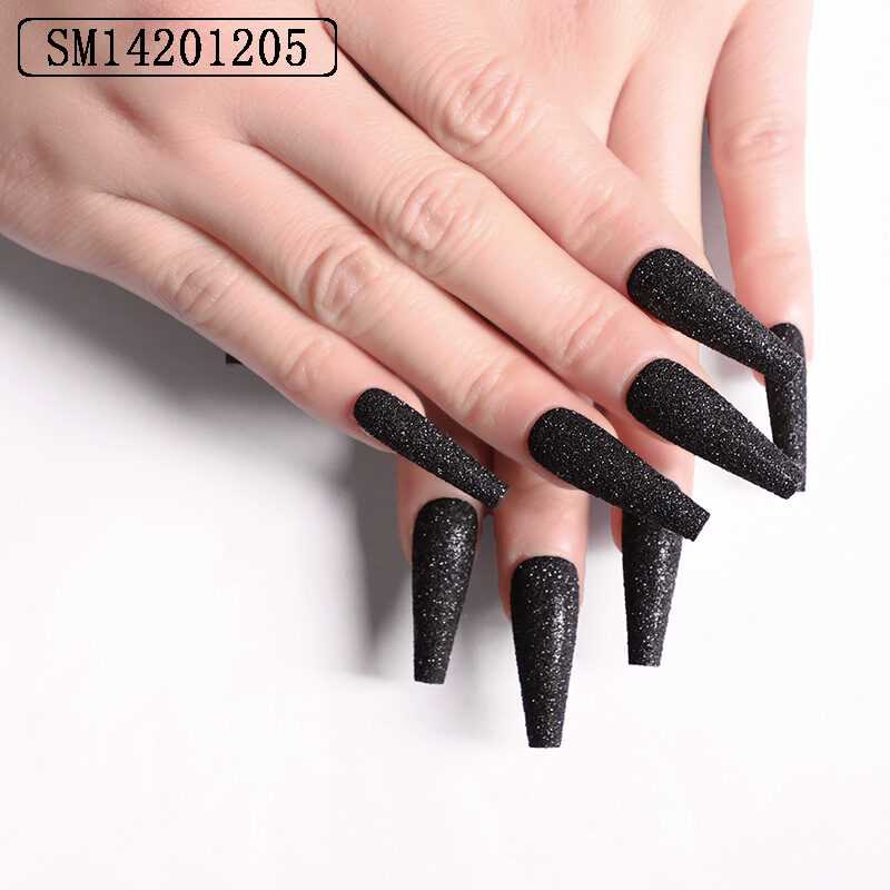 Finished Nail Art Glitter Sugar Snow Powder Wearable