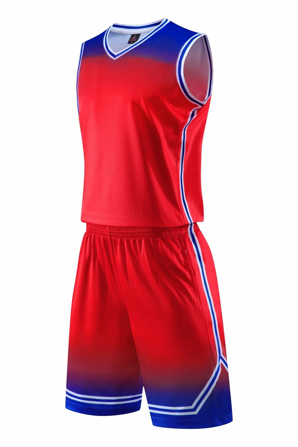 Gradient Basketball Uniform Sports Suit Children Adult Sweat-Absorbent