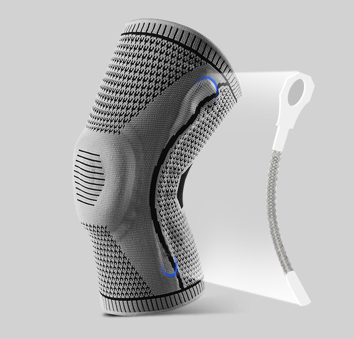 Knee Pads For Sport Silicone Spring Patella Protector