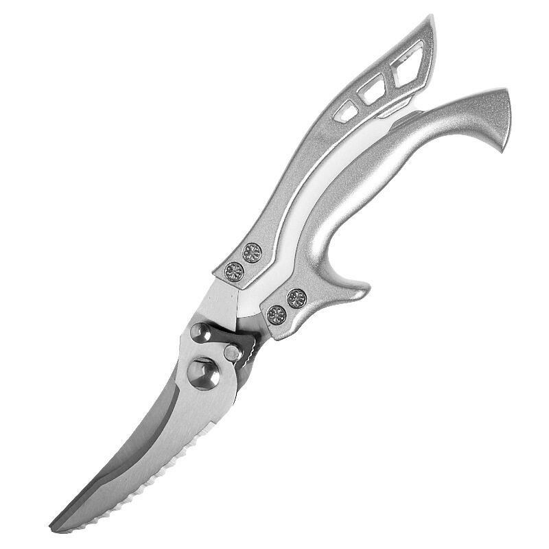 Kitchen Multifunctional Scissors Stainless Steel Chicken Bone Cleaver
