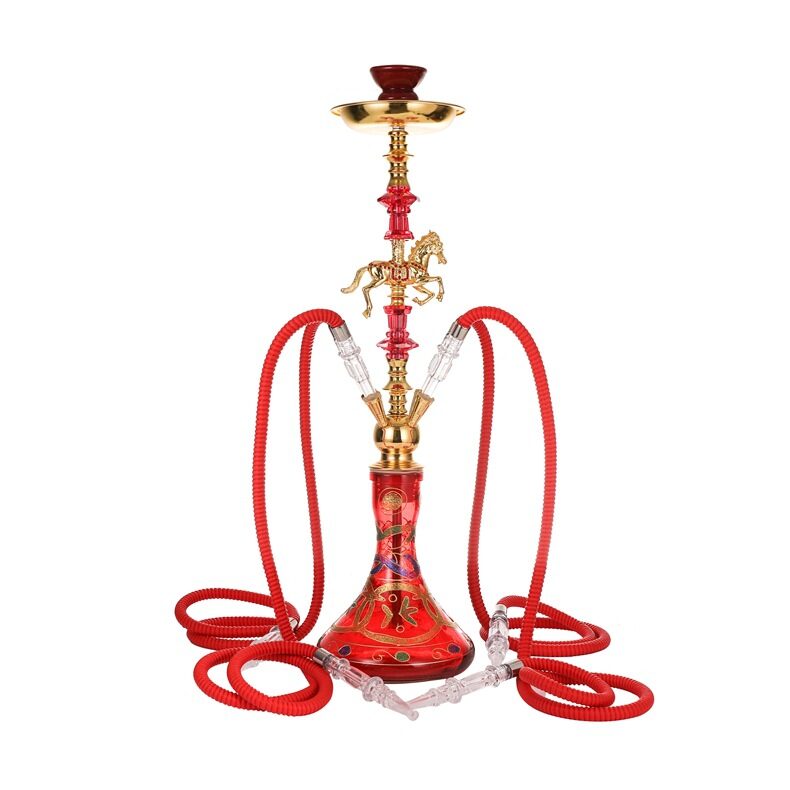 Arabian Pipe Smoking Set Hookah Ceramic Pot Bar
