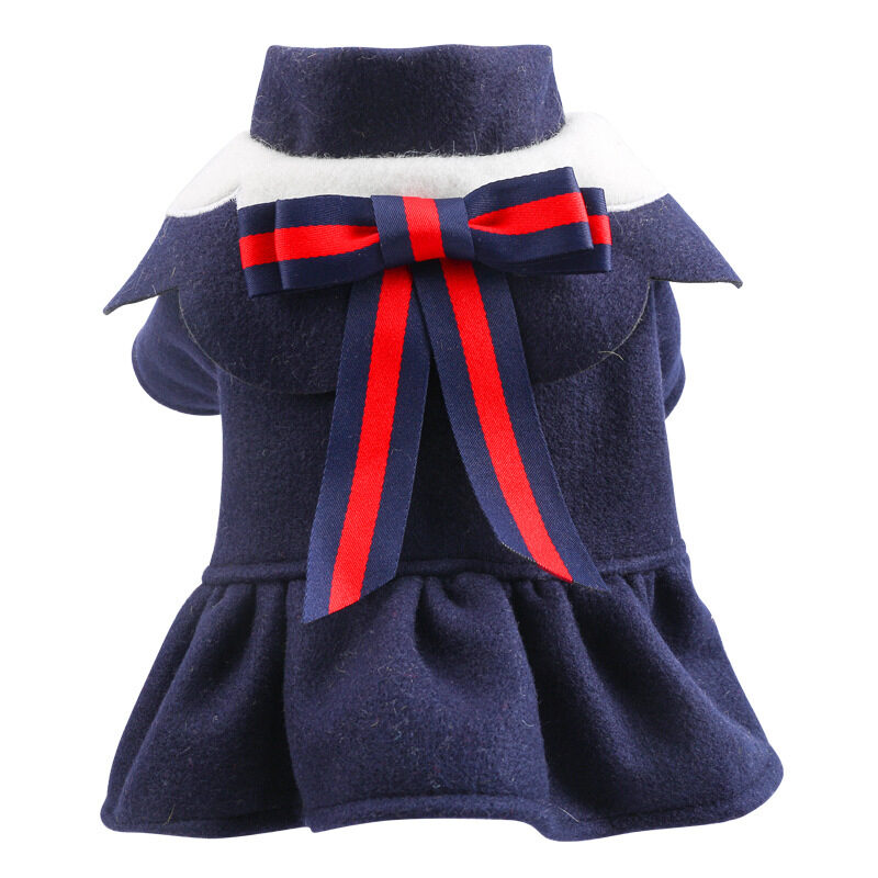 Pet Dog Cat Autumn And Winter Woolen Cloth