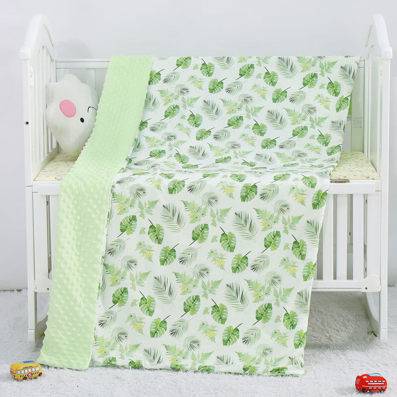 Cartoon Baby Blankets For Children To Appease Peas