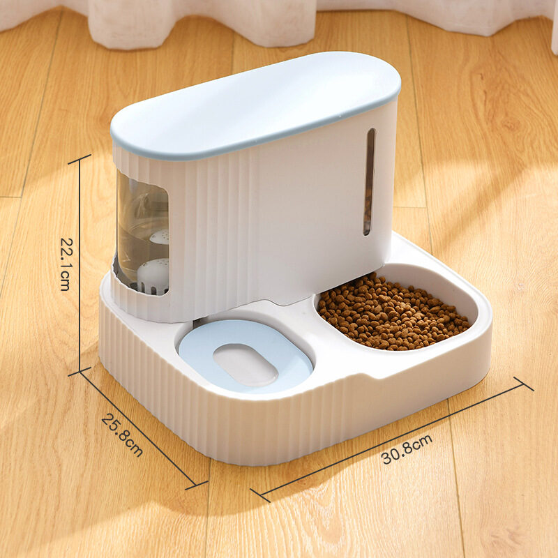 Cat Automatic Drinking Fountain Feeder Integrated Water Pet