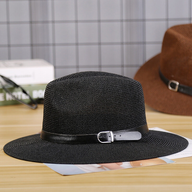Middle-Aged And Elderly Men'S Straw Hats