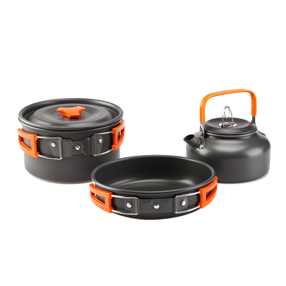 Alumina Pot Outdoor Camping Cookware Set