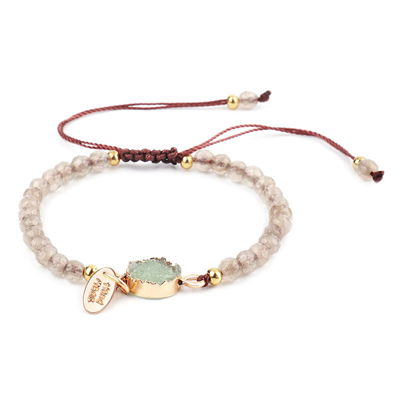 Genenic Mujer Natural Stone Bracelets For Women Rope