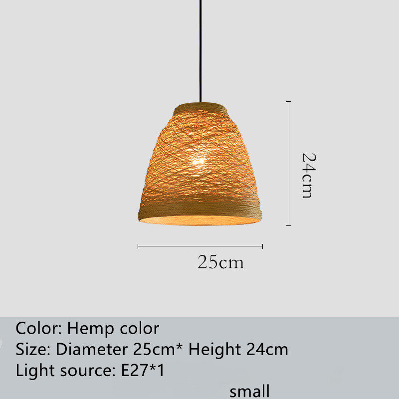 Ldyllic Creative Personality Coffee Shop Rattan Woven Ball