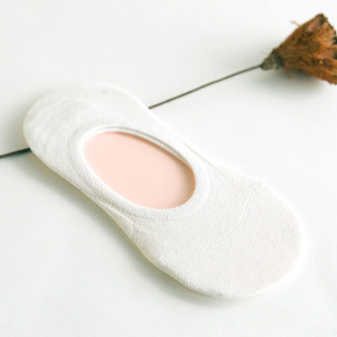 Women's Solid Color Socks Low Cut Shallow Mouth