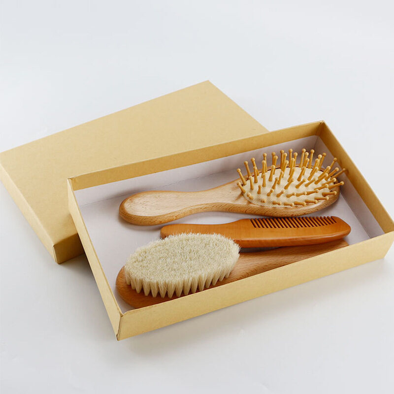 Baby Shower Shampoo Brush Small Comb Soft Bristles
