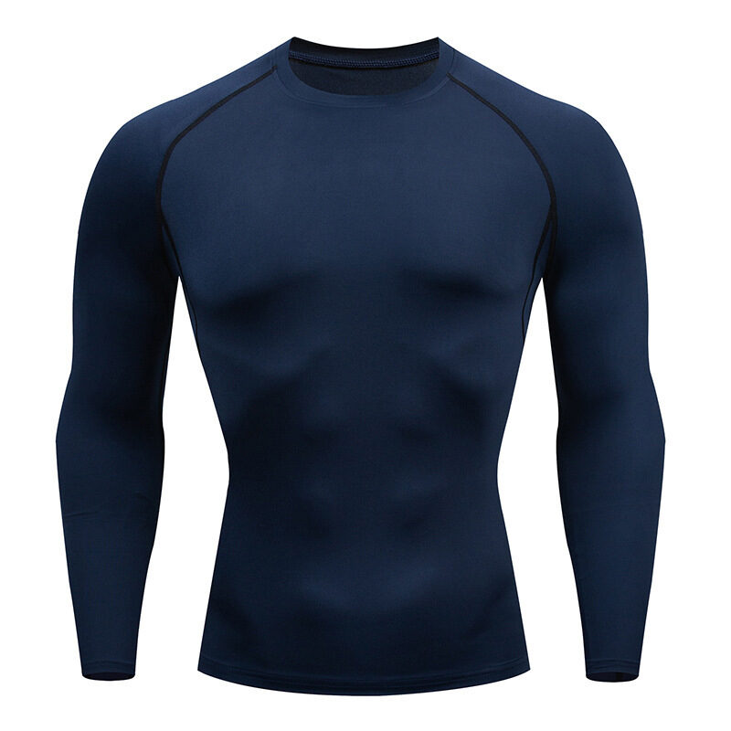 Tight-Fitting Long-Sleeved Fitness Clothes For Men