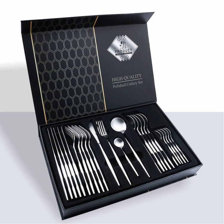 24 Piece Set Of 304 Stainless Steel Knife