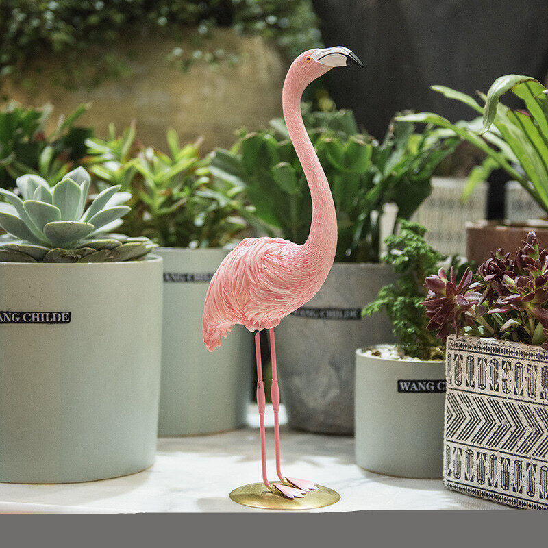 Flamingo Decoration Crafts Home Living Room Soft