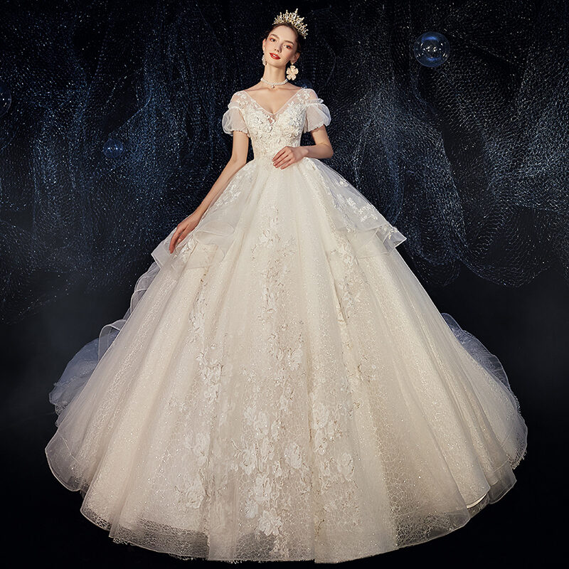 Bride Large Size Covering Pregnant Belly