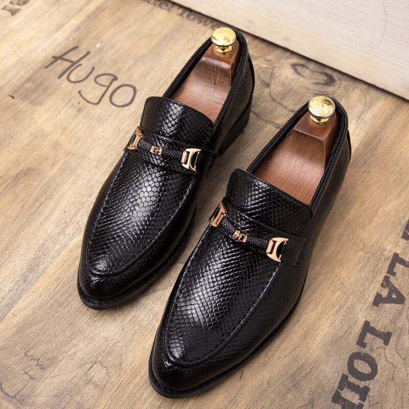 Men'S Shoes Red Hair Stylist Leather Men Wedding