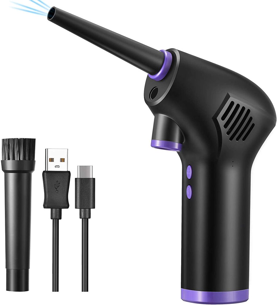 Cordless Air Duster Compressed Blower Electric for Computer