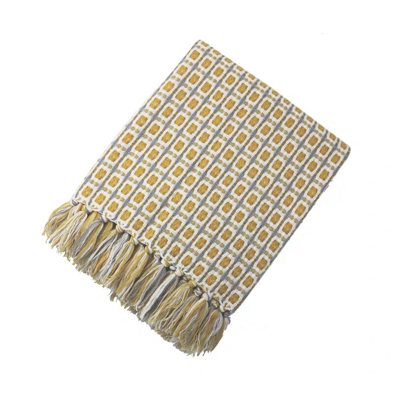 Sofa Blanket Cover Knitted Tassel Single Nap Batch