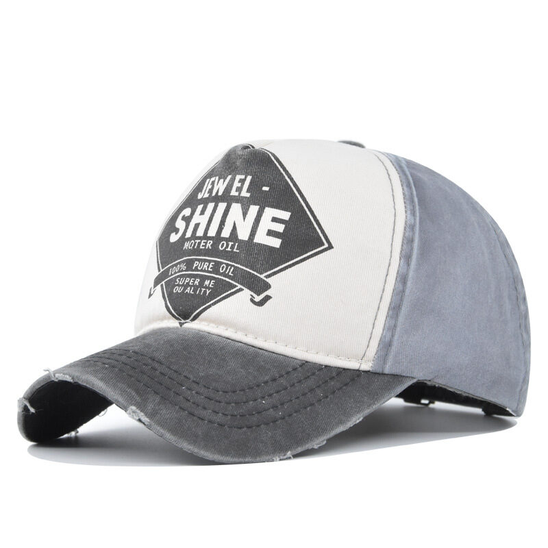 Retro Cap Contrast Color Baseball
