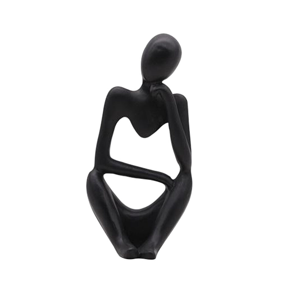 Abstract Thinker Creative Resin Sculpture Statue Character Craft
