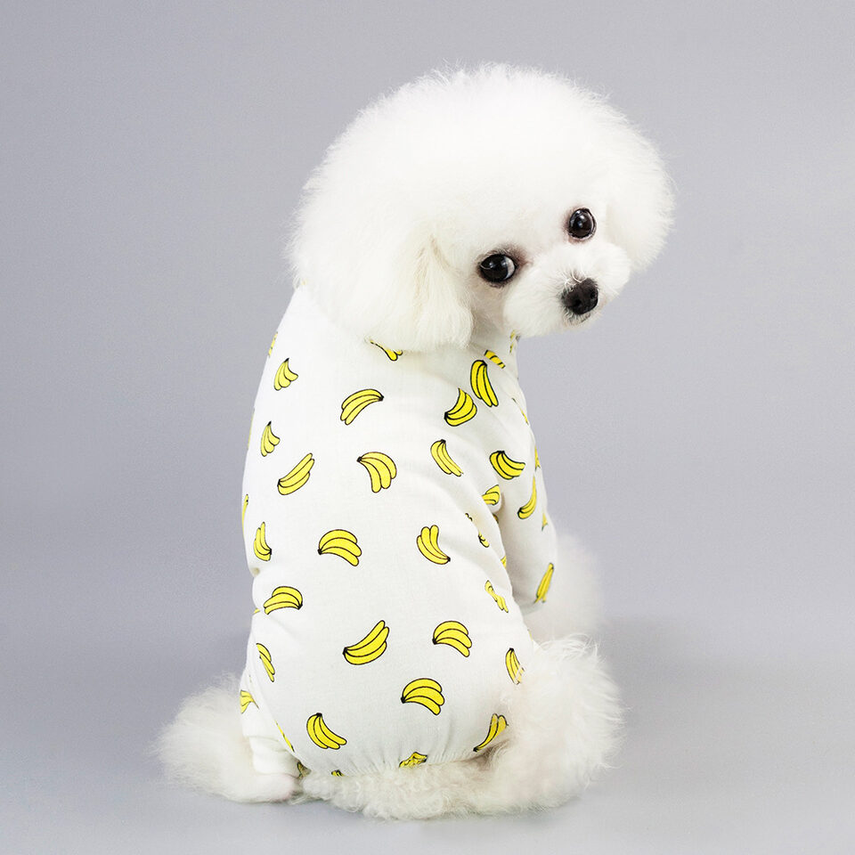 Pet Four-Legged Cotton Home Clothes Dog Pajamas Casual